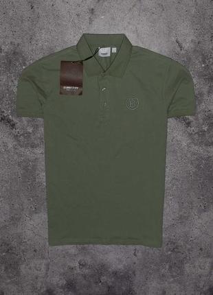 Burberry london polo (мужская премиальная футболка поло барбери )