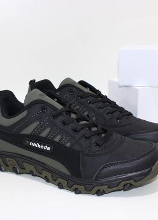 Якісні чоловічі кросівки мілітарі, хакі, захисні на шнурках