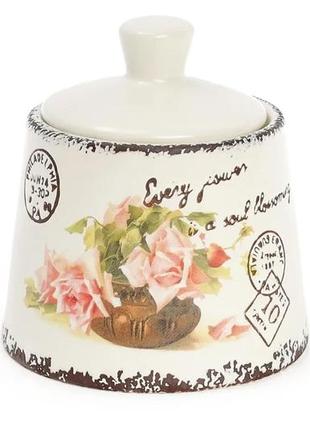 Сахарница "провансальская роза", 200 мл