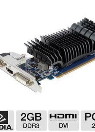 Відеокарта pci-e geforce gt610 на 2 gb ddr3 з hdmi і гарантією ( відеоадаптер gt 610 2gb)