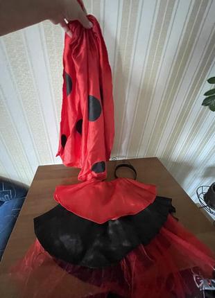Карнавальний костюм lady bug, сонечка жучка