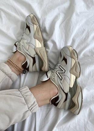 Кросівки new balance 9060 grey matter timberwolf5 фото