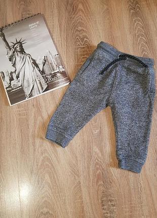Нові теплі на флісі спортивні штани на хлопчика