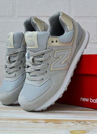 Женские кроссовки new balance 5 факультета black grey gold