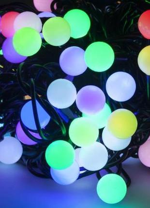 Новорічна гірлянда 500 led / 50 м, різнобарвний світ