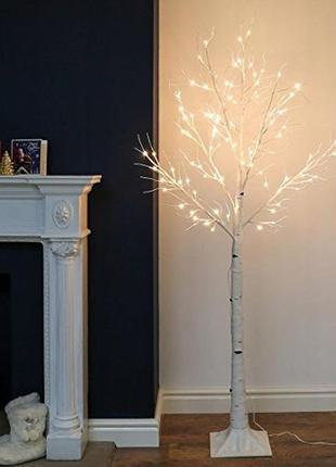 Декоративный светильник береза, дерево бонсай 1,80 м 180 лед ip44 eae