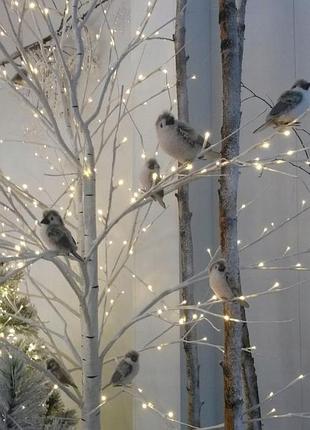 Декоративный светильник береза, дерево бонсай 1,80 м 180 лед ip44 eae