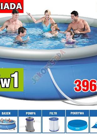 Бассейн надувной bestway 396х84 см eae 8
