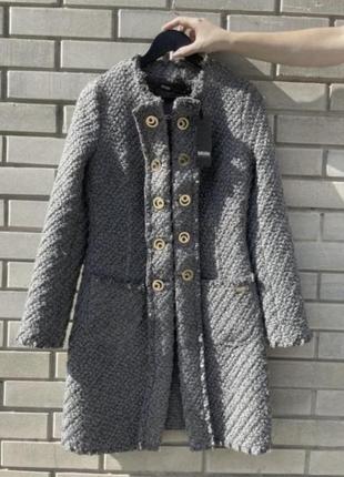 Пальто, вязаное пальто, шерстяное пальто