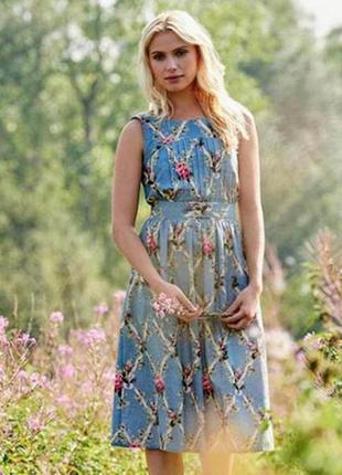 Сукня міді вільного крою від laura ashley1 фото