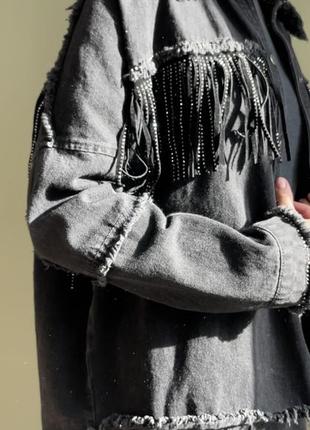 Джинсова куртка zara