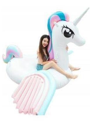 Надувной пляжный матрас unicorn 265 см eae