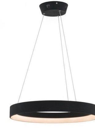 Люстра для вітальні regallo iatlux 38w чорне колесо