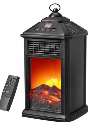 Электрокамин anslut черный 400 вт.