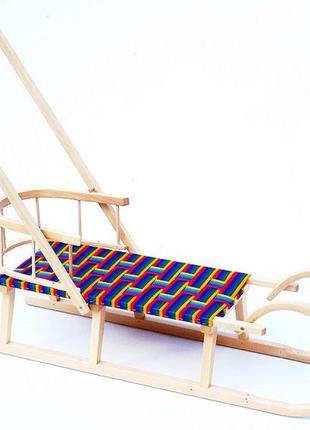 Санки дерев'яні wood rogi