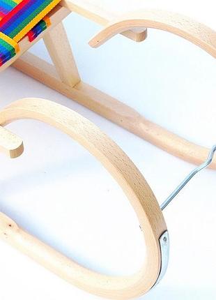 Санки деревянные wood rogi eae 3