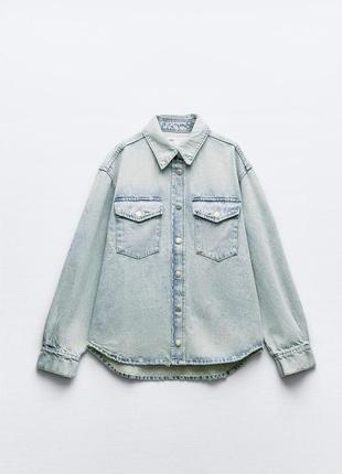 Куртка сорочка zara