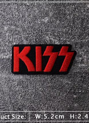 Нашивка kiss кисс
