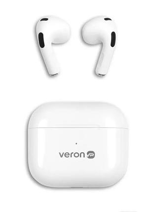 Беспроводные наушники tws airpods veron w20 bluetooth гарнитура