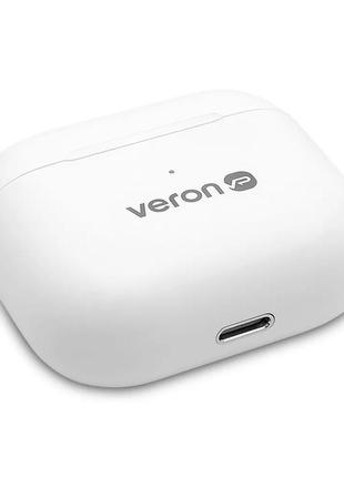 Беспроводные наушники tws airpods veron w20 bluetooth гарнитура5 фото