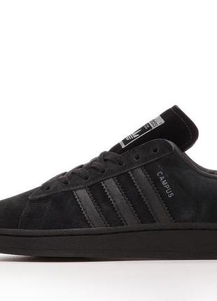 New 🔥 кроссовки adidas campus all black4 фото