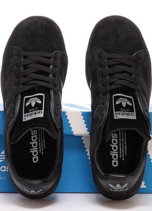 New 🔥 кросівки adidas campus all black3 фото