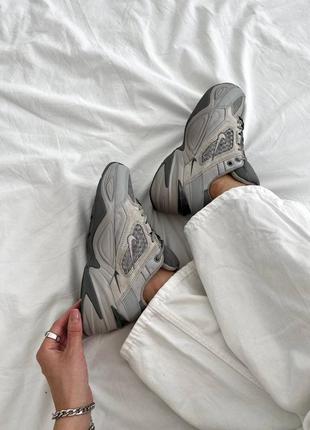 Жіночі кросівки сірі m2k tekno grey3 фото