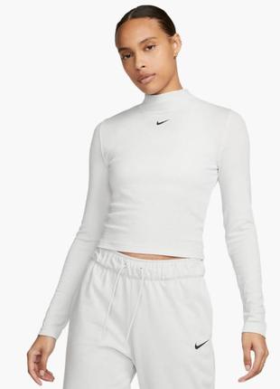 Лонгслив в рубчик nike