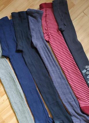 Фірмові колготи для дівчинки, хлопчика з махровою стопою і без махри.