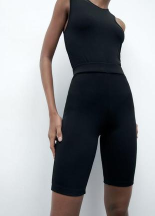 Леггинсы велосипедки zara