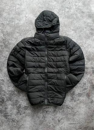 Чоловіча куртка на осінь/весну чорна, хакі