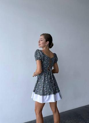 Легка сукня з натуральної тканини3 фото