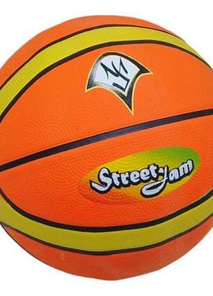 М'яч баскетбольний розмір no7, оранжево-жовтий
