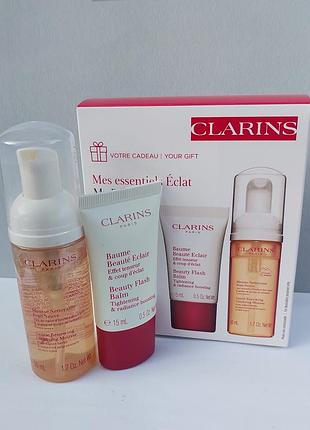 Clarins набор миниатюр для лица.
