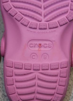 Кроксы crocs оригинал - 25 размер10 фото