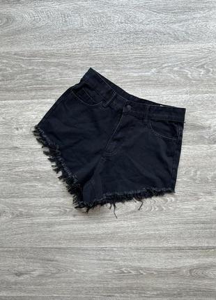 Круті джинсові шорти висока посадка mom shein 36/s9 фото