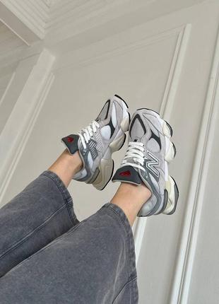 Кросівки new balance 9060 rain cloud grey10 фото