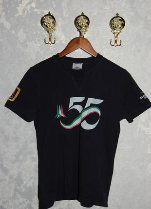 Крута футболка aeronautica militare 55, бавовняна , оригинал,  (s)