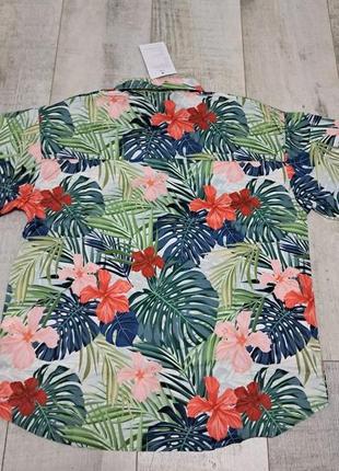 Рубашка в стиле гавайской пляжной