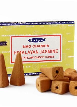 Satya back flow cones himalayan jasmine гімалайський жасмин bm