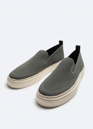 Снікерси без шнурків zara (р. 43)