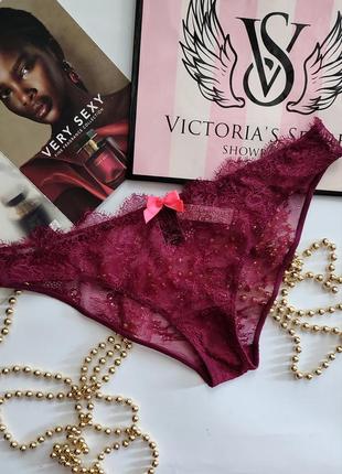 Круговые бордовые трусики victoria’s secret ❤️
s 36