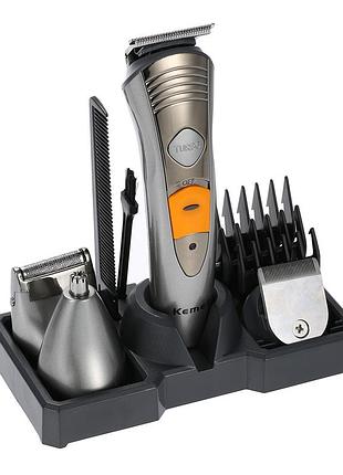 Бритва, машинка для стриження kemei mp-5580 / km580a 7 в 1 (2037)