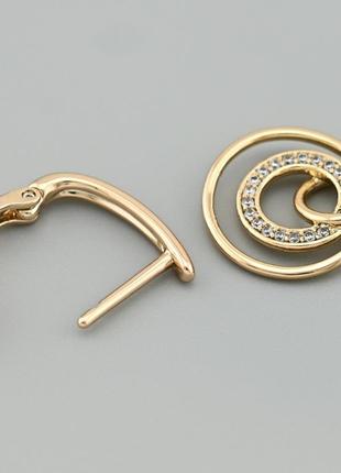Серьги 2в1 2