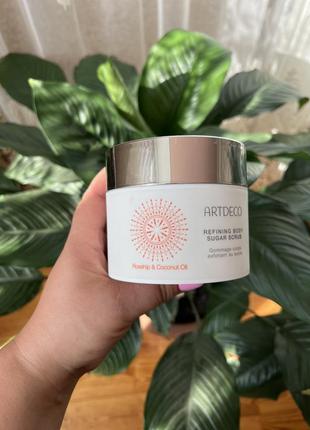 Скраб для тіла очисний цукровий скраб для тіла artdeco refining body sugar scrub