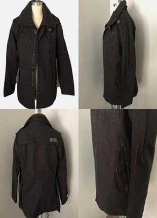 Тренч superdry плащ полупальто