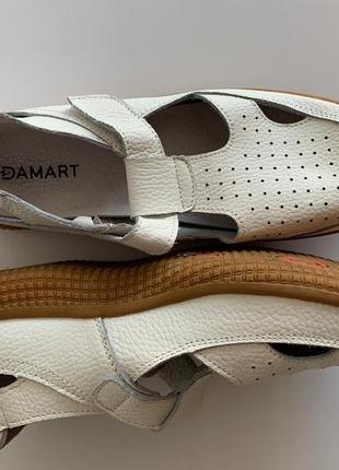 Супер комфортные кожаные сандалии от французского бренда damart4 фото
