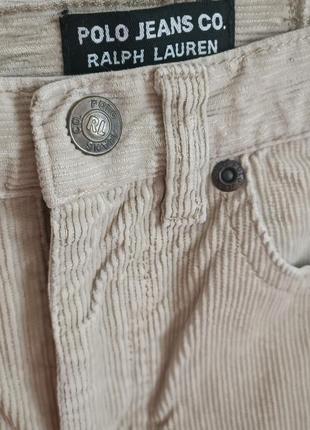 Детские вельветовые джинсы polo ralph lauren 100% cotton2 фото