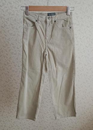 Детские вельветовые джинсы polo ralph lauren 100% cotton1 фото