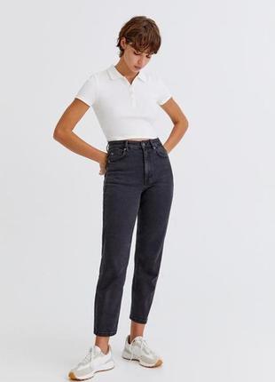 Джинси slim мом pull&bear 36